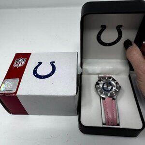 Indianapolis Colts Women's Watch NFL Football Stainless Steel Avon 2008 NIB​​